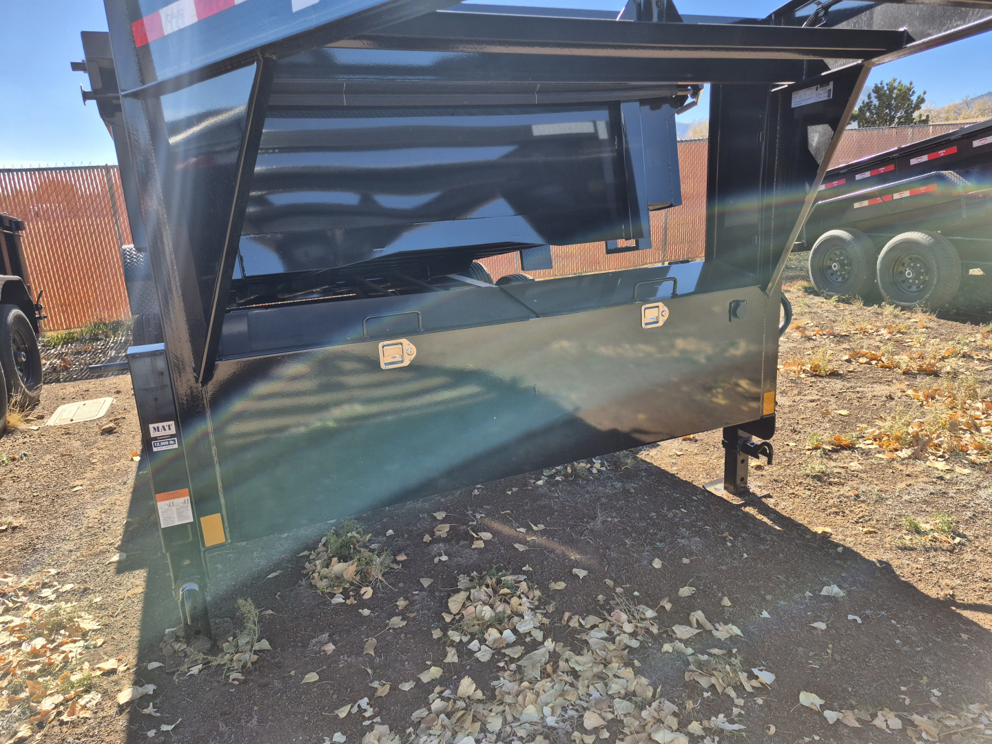 New 2025 Delco Gooseneck Tandem Axle Dumper/14,000 GVWR/83"x14'x2'