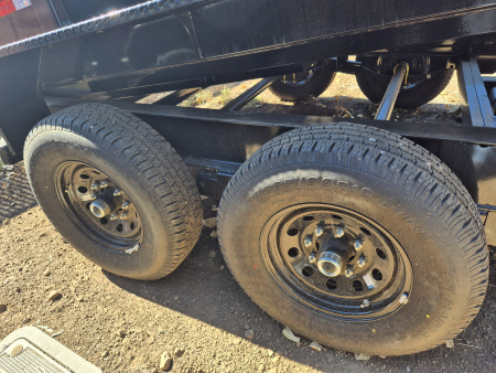 New 2025 Delco Gooseneck Tandem Axle Dumper/14,000 GVWR/83"x14'x2'