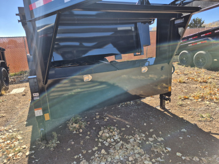 New 2025 Delco Gooseneck Tandem Axle Dumper/14,000 GVWR/83"x14'x2'