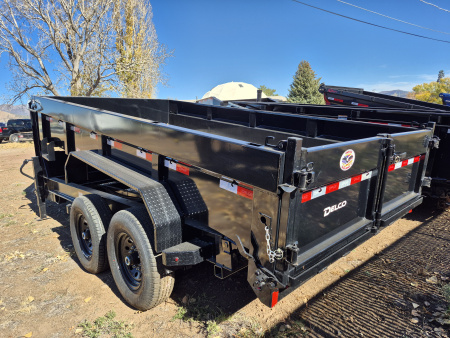 New 2025 Delco Gooseneck Tandem Axle Dumper/14,000 GVWR/83"x14'x2'