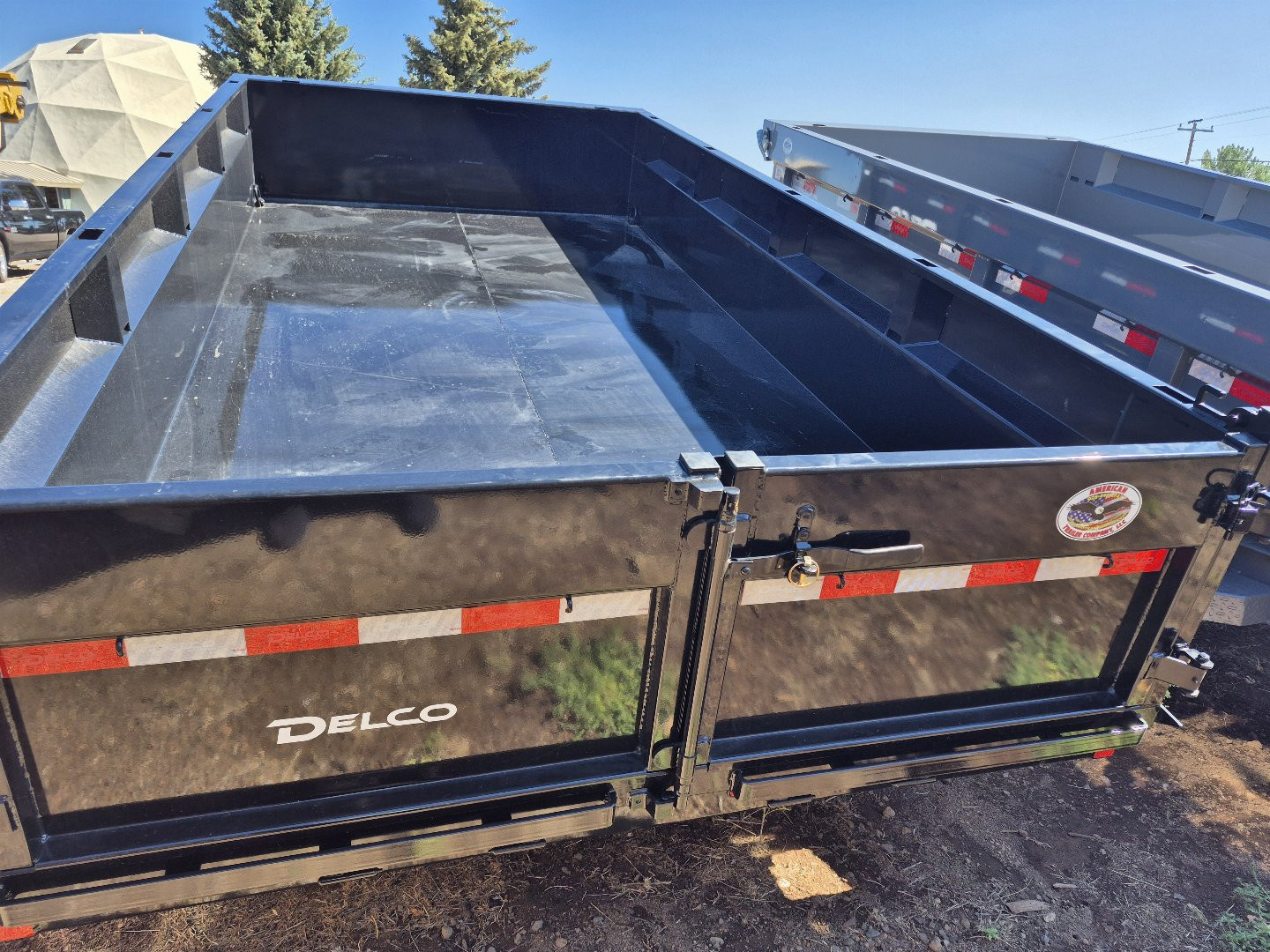 New 2025 Delco Tandem Axle Dumper/14,000 GVWR/83"x14'x2'