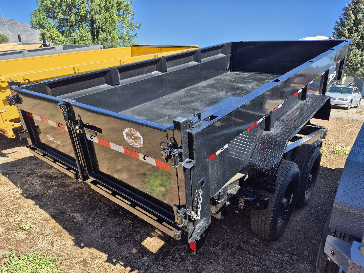 New 2025 Delco Tandem Axle Dumper/14,000 GVWR/83"x14'x2'