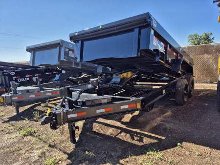 New 2025 Delco Tandem Axle Dumper/14,000 GVWR/83"x14'x2'