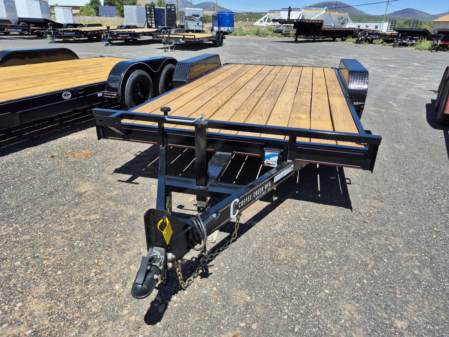 New 2025 Coffee Creek Tandem Axle Car Hauler/9,990 GVWR/83"x16'