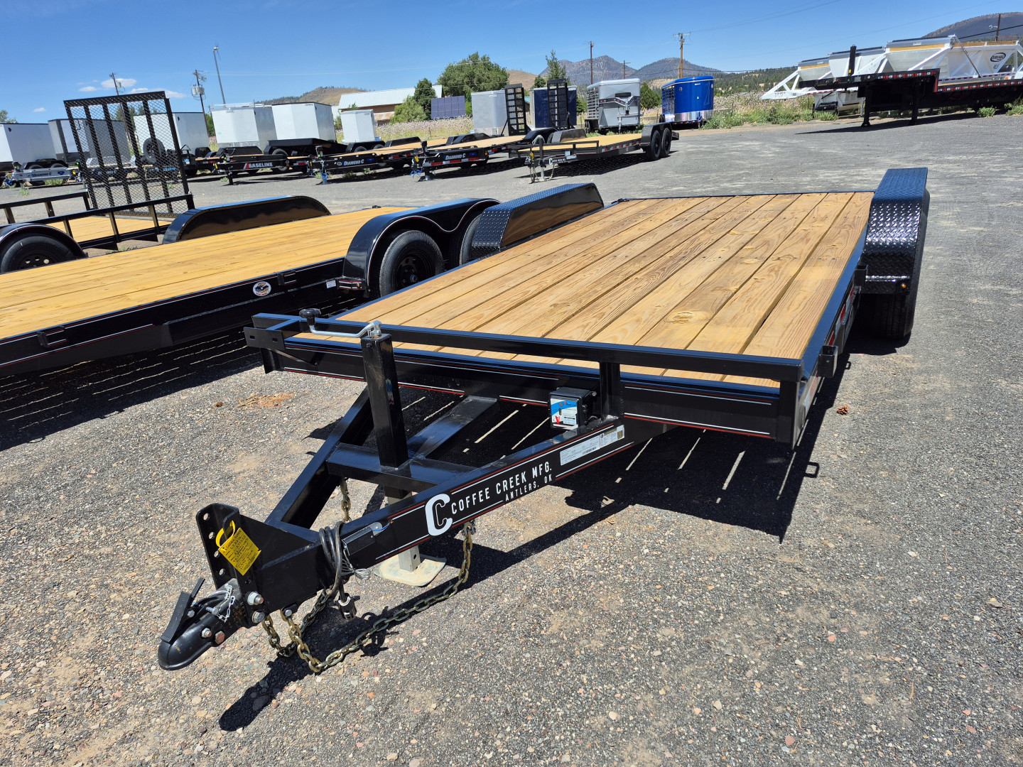 New 2025 Coffee Creek Tandem Axle Car Hauler/9,990 GVWR/83"x16'
