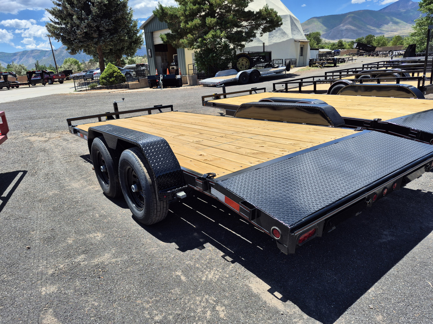 New 2025 Coffee Creek Tandem Axle Car Hauler/9,990 GVWR/83"x16'