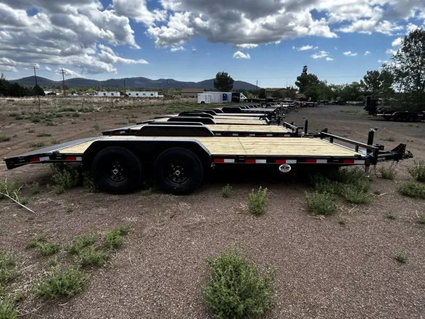 New 2025 Coffee Creek Tandem Axle Car Hauler/9,990 GVWR/83"x18'