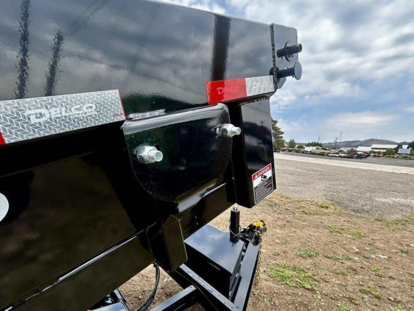 New 2025 Delco Tandem Axle Dump/7,000 GVWR/60''x10'x18''