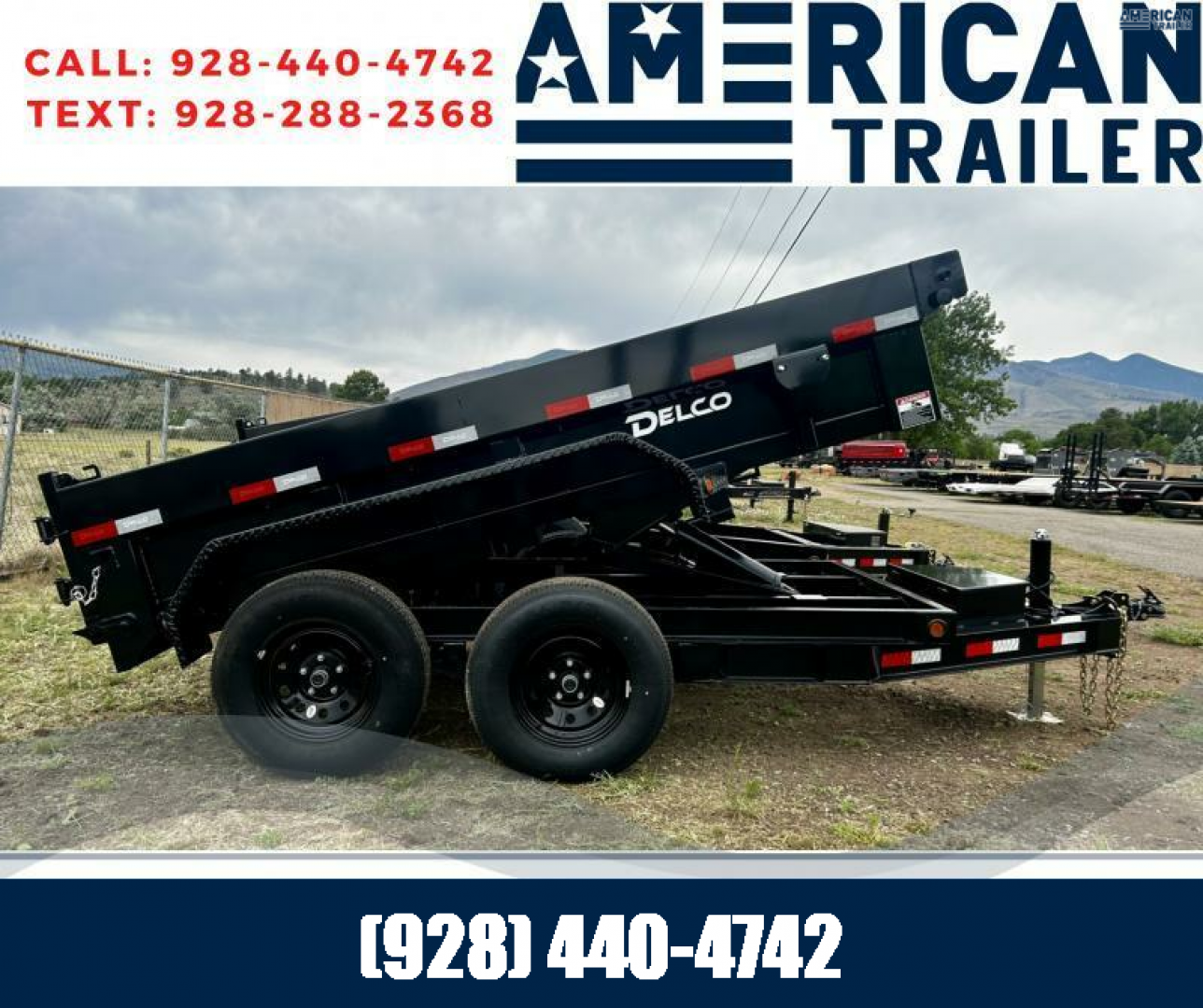 New 2025 Delco Tandem Axle Dump/7,000 GVWR/60''x10'x18''