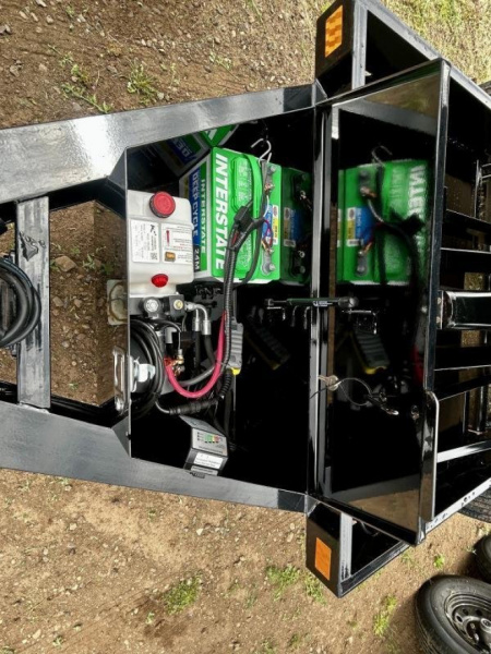 New 2025 Delco Tandem Axle Dump/7,000 GVWR/60''x10'x18''