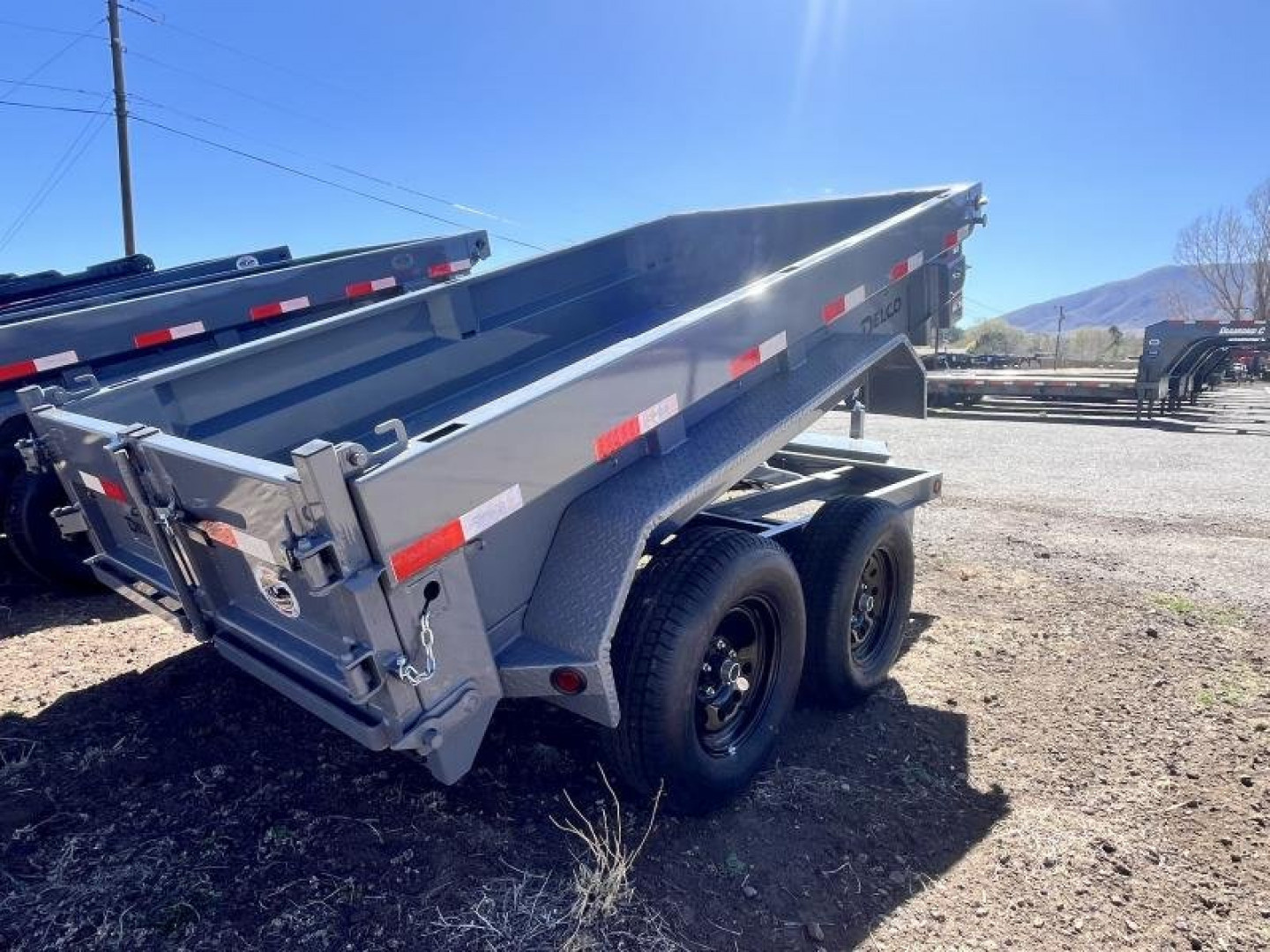 New 2025 Tandem Axle Dump/7,000 GVWR/60''x10'x18''