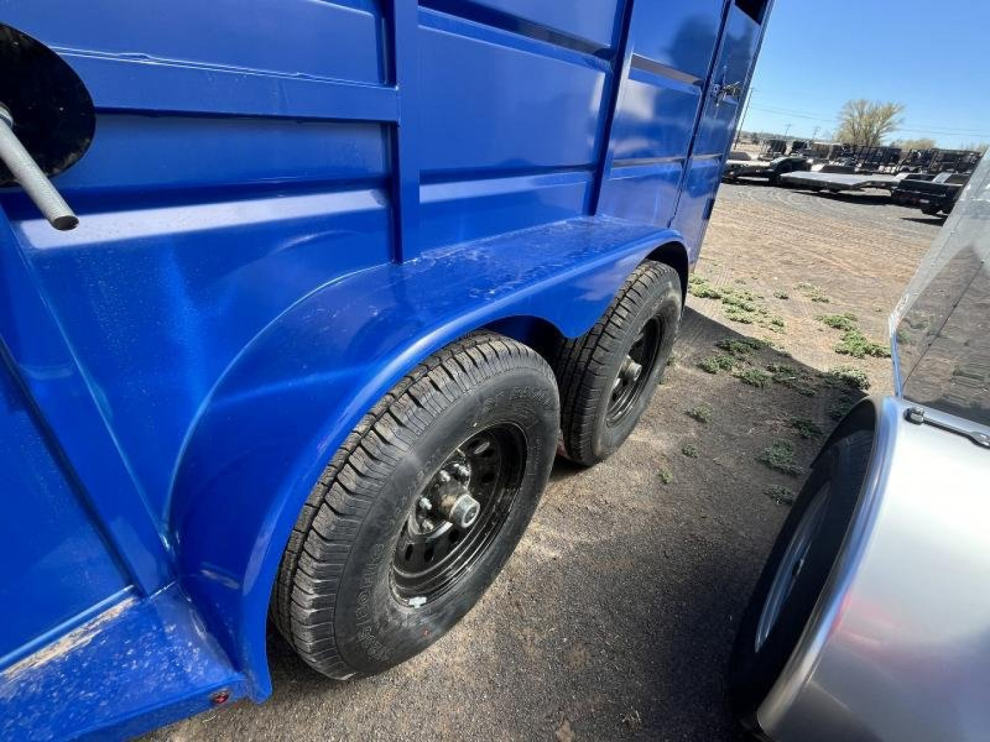 New 2025 Delco Tandem Axle Stock/12,000 GVWR/6'8"x14'