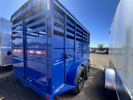 New 2025 Delco Tandem Axle Stock/12,000 GVWR/6'8"x14'