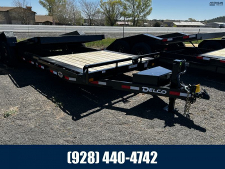 New 2025 Delco Tandem Axle Split Tilt/14,000 GVWR/83 x22'