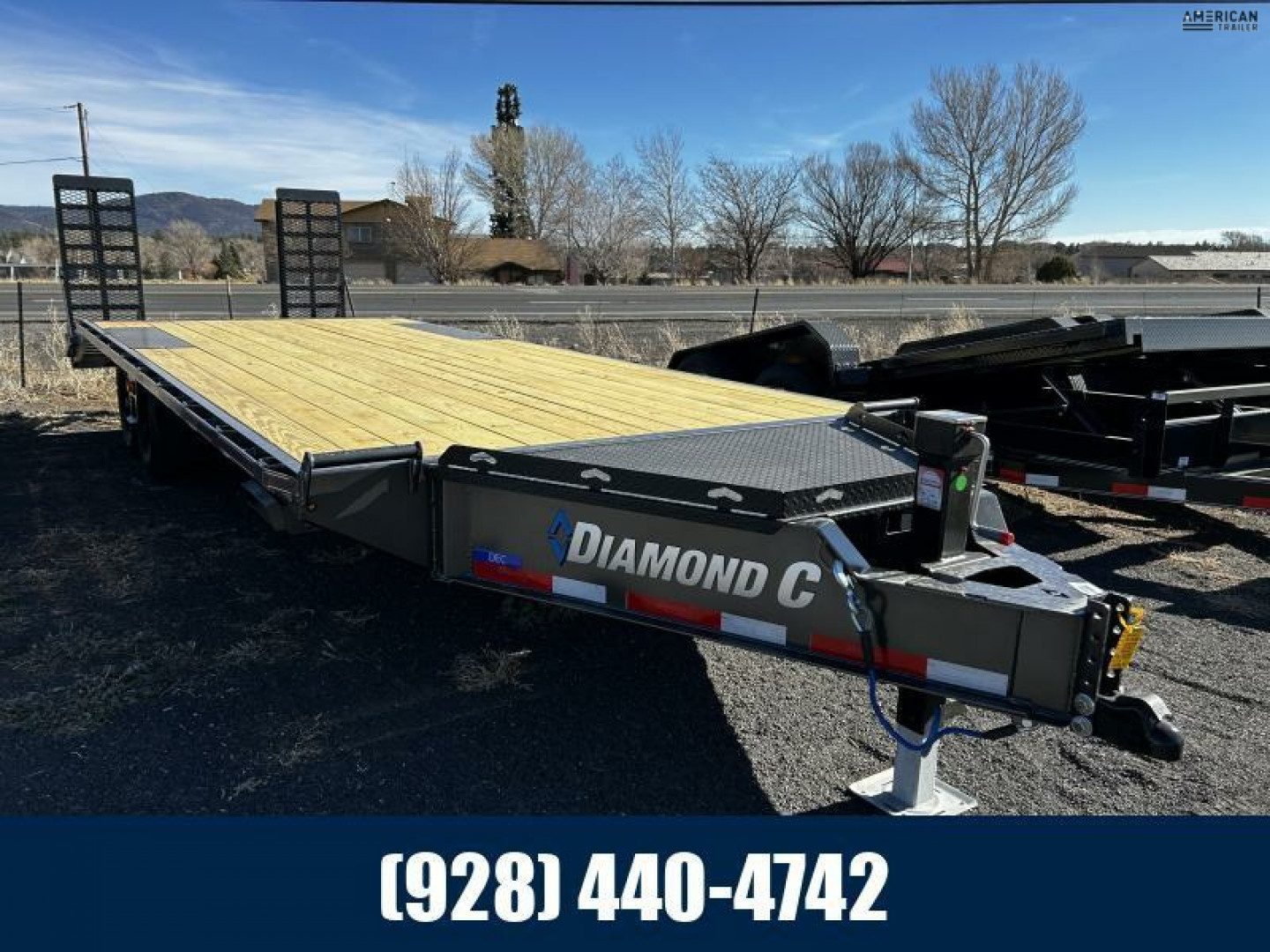 New 2025 Diamond C Tandem Axle Deckover/14,900 GVWR/102"x24'