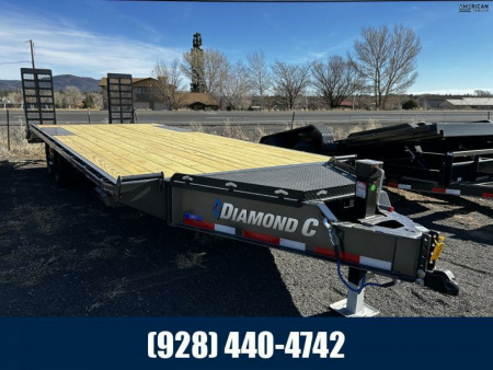 New 2025 Diamond C Tandem Axle Deckover/14,900 GVWR/102"x24'