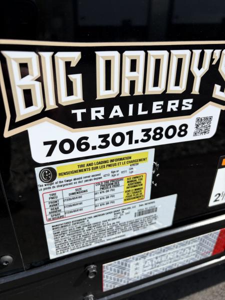Used 2026 Haulmark 34 EDGE Bathroom Race Trailer, Dual A/C, Airline Track, Winch, 18K GVWR, 54" ALX Slide Out Step, Awning, Air Prep, Landing Light PKG, Hyd Tongue Jack