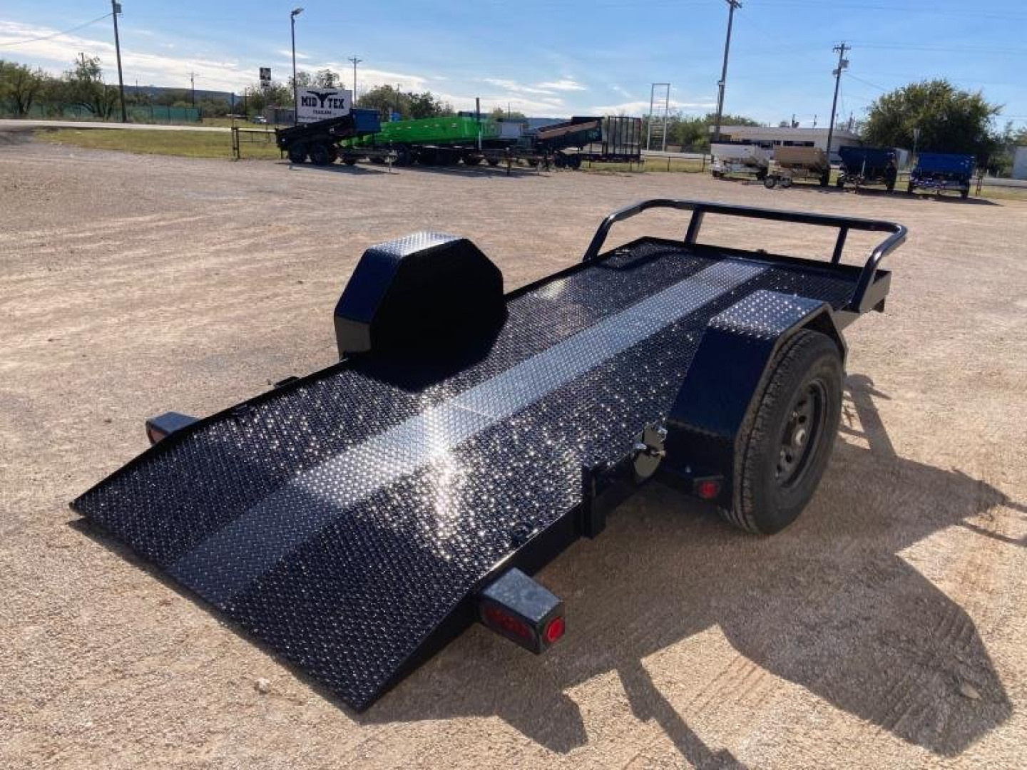 New 2025 Load Trail 60" X 12' Single Axle Scissor Hauler