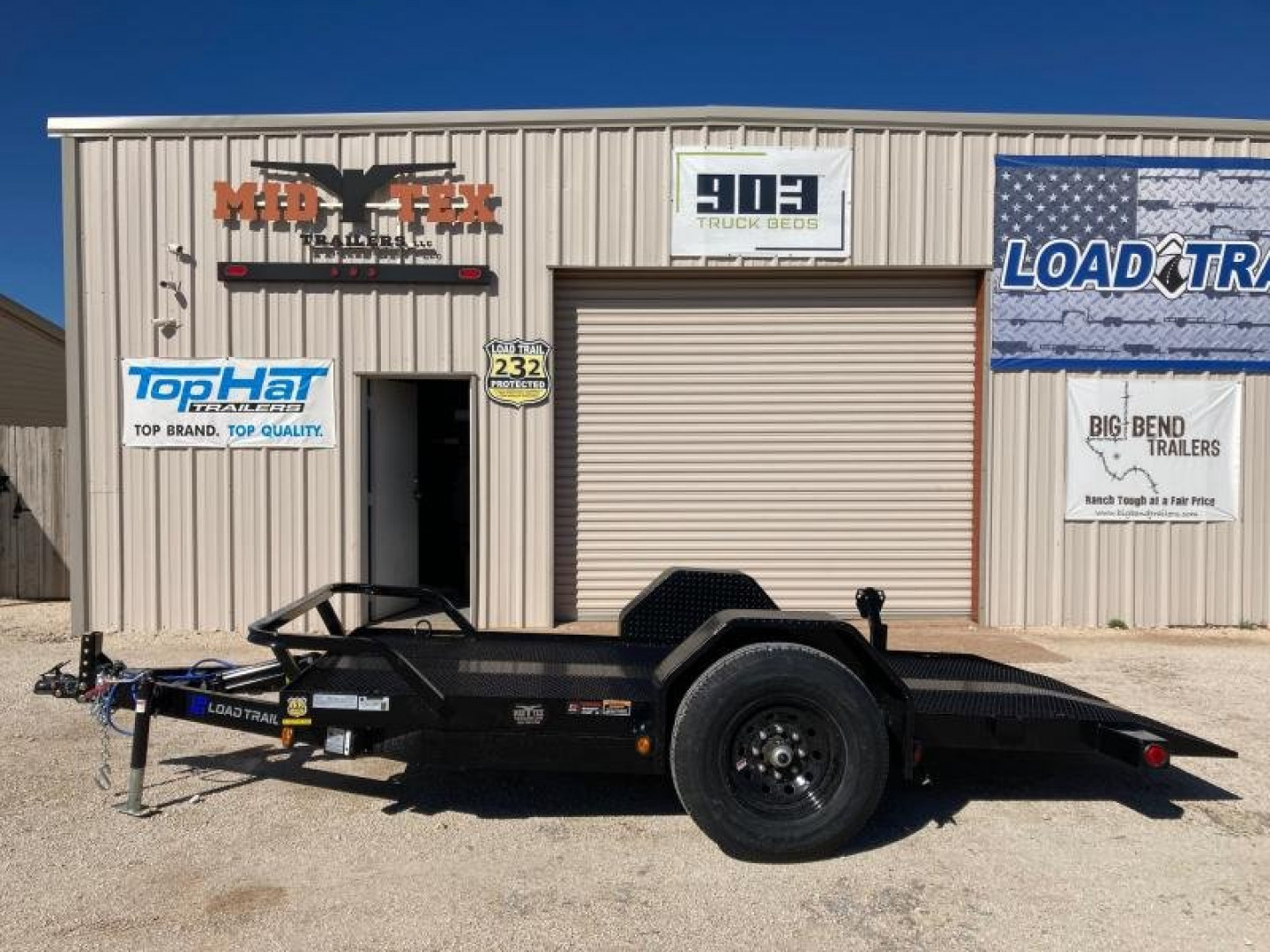New 2025 Load Trail 60" X 12' Single Axle Scissor Hauler