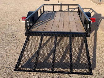 New 2025 Top Hat X10X60 Utility Trailer