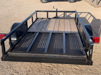 New 2025 Top Hat X10X60 Utility Trailer