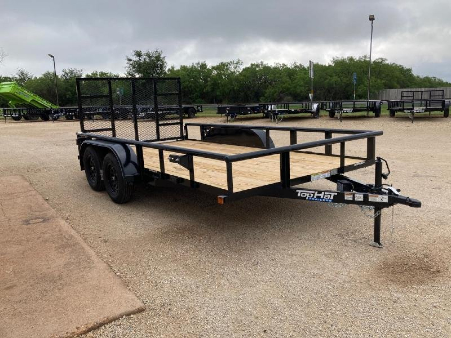 New 2025 Top Hat 83X14 MP Utility Trailer