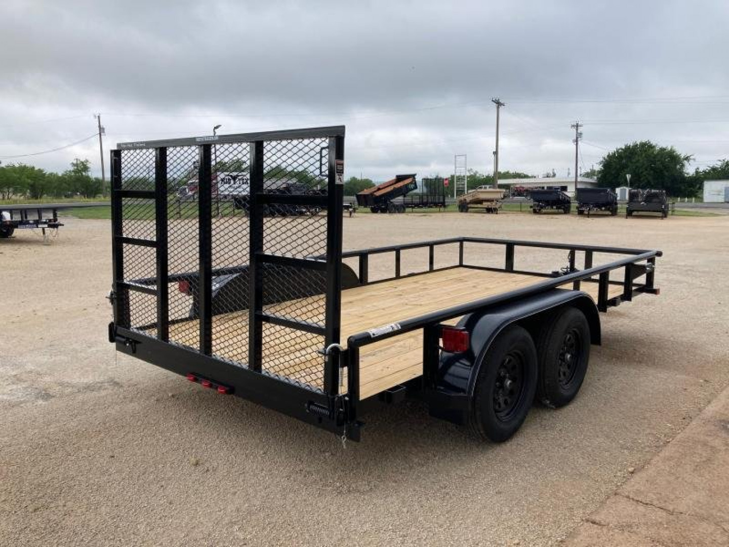 New 2025 Top Hat 83X14 MP Utility Trailer