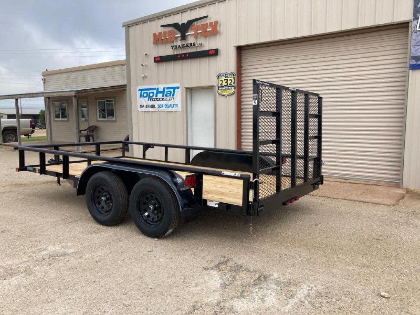 New 2025 Top Hat 83X14 MP Utility Trailer