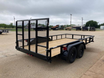 New 2025 Top Hat 83X14 MP Utility Trailer
