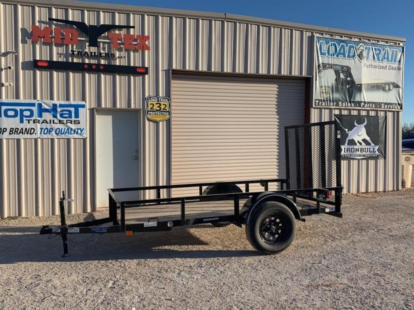 New 2025 Top Hat X10X60 Utility Trailer