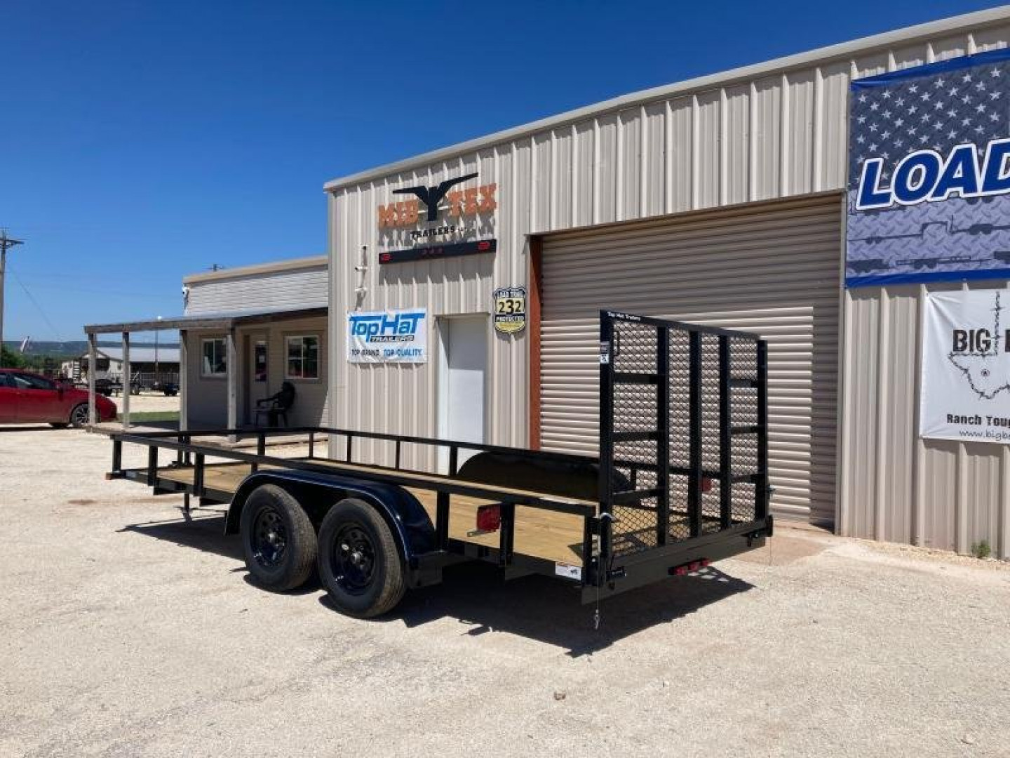 New 2025 Top Hat LDX16*77 Utility Trailer