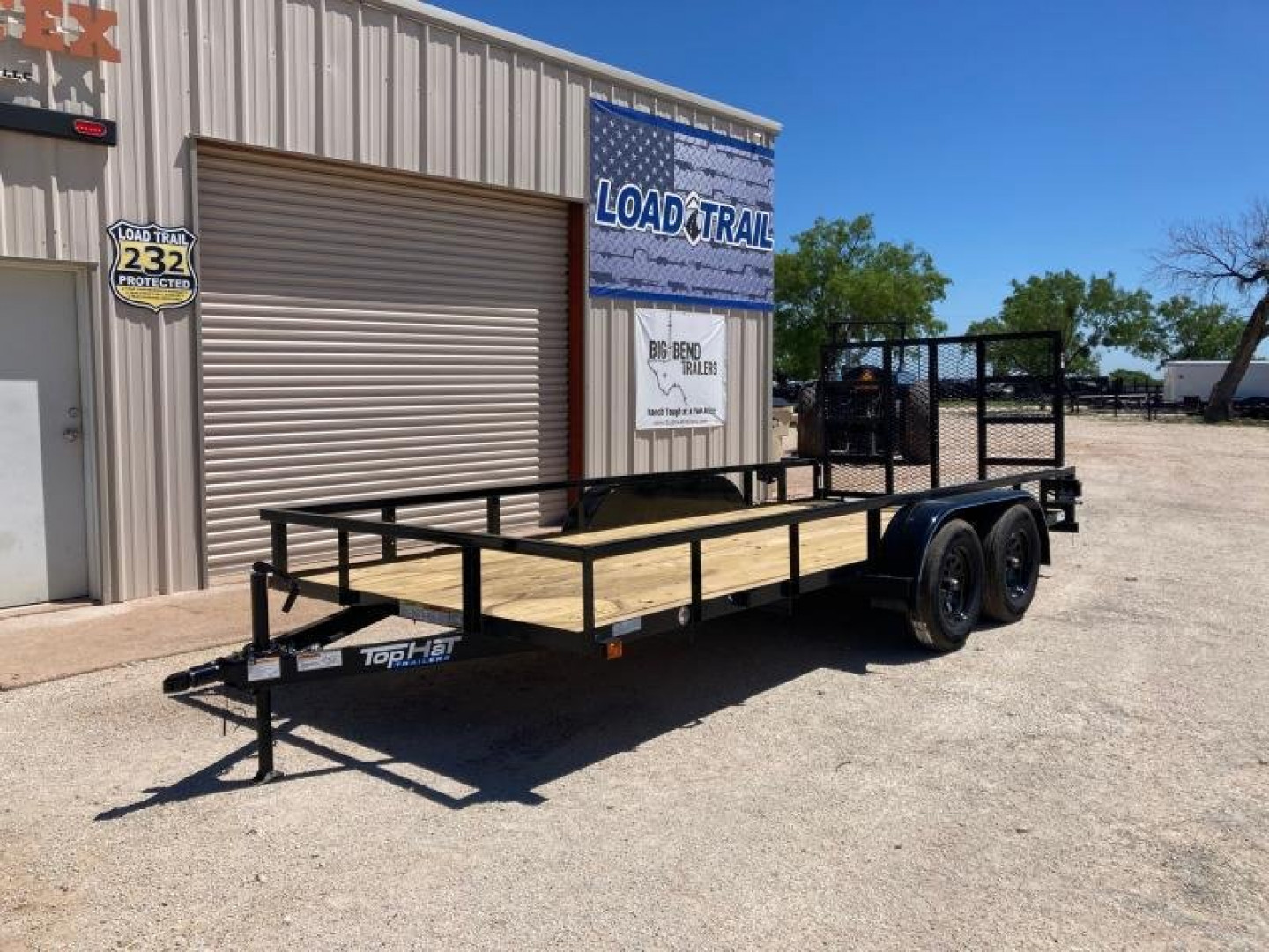 New 2025 Top Hat LDX16*77 Utility Trailer