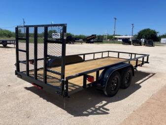 New 2025 Top Hat LDX16*77 Utility Trailer
