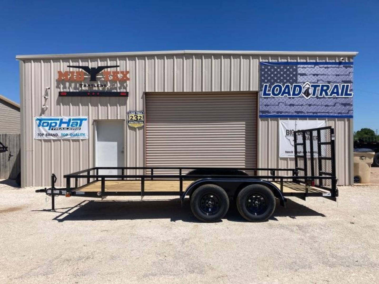 New 2025 Top Hat LDX16*77 Utility Trailer