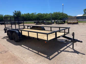 New 2025 Top Hat LDX16*77 Utility Trailer
