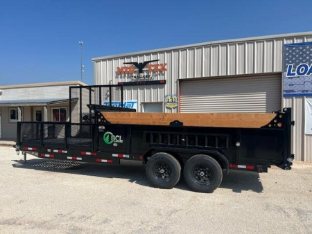 New 2024 BCL Fabrication, LLC Landscape Dump Trailer