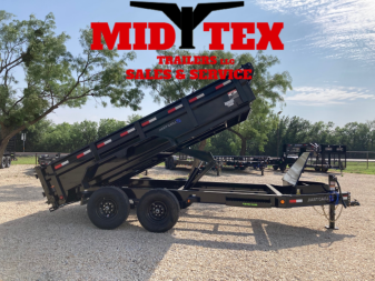 New 2024 LOAD TRAIL 83  X 14' TANDEM AXLE DUMP LOW-PRO DUMP