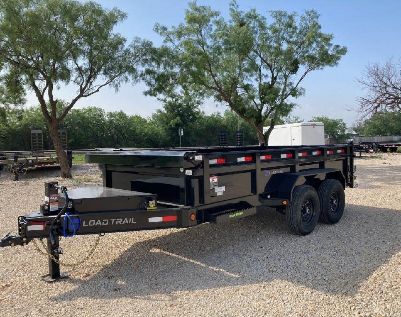 New 2024 Load Trail 14' x 83" Tandem Axle Low Pro Dump Trailer