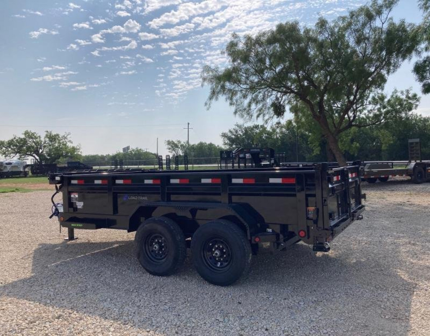 New 2024 Load Trail 14' x 83" Tandem Axle Low Pro Dump Trailer