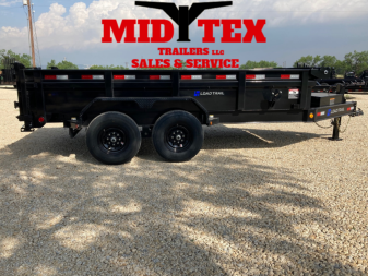 New 2024 LOAD TRAIL 83  X 14' TANDEM AXLE DUMP LOW-PRO DUMP