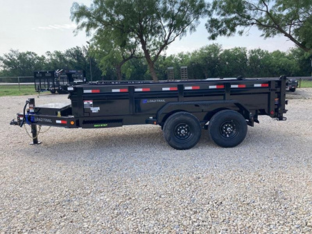New 2024 Load Trail 14' x 83" Tandem Axle Low Pro Dump Trailer