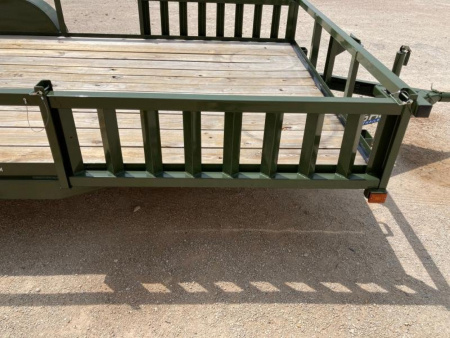 New 2024 Top Hat QH 14' x 83" Utility Trailer