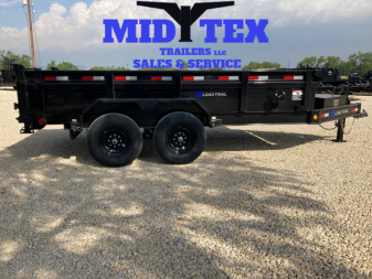 New 2024 LOAD TRAIL 83  X 14' TANDEM AXLE DUMP LOW-PRO DUMP