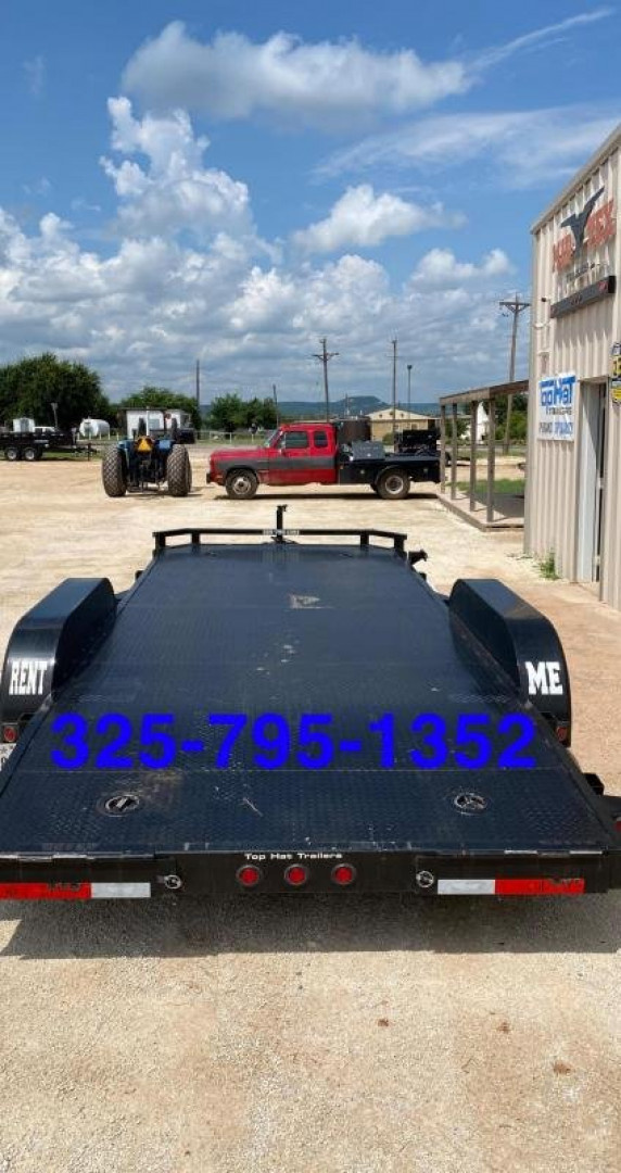 New RENTAL 2021 Top Hat Trailers ASCH HD 83x18 Rental Car Trailer