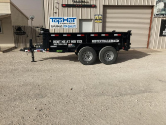 New RENTAL 2021 Load Trail DT 72"x12' Rental Dump Trailer