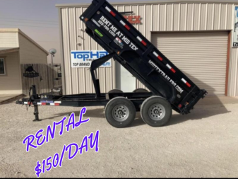 New RENTAL 2021 Load Trail DT72x12 Rental Dump Trailer