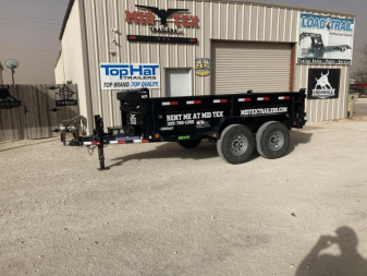New RENTAL 2021 Load Trail DT 72"x12' Rental Dump Trailer
