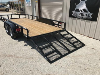 New RENTAL 2021 Top Hat Trailers MP 83"x16' Utility Trailer