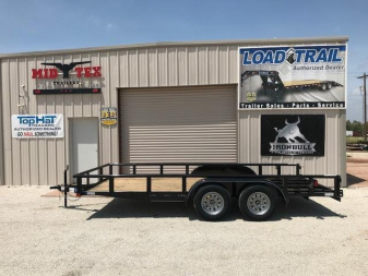 New RENTAL 2021 Top Hat Trailers MP 83"x16' Utility Trailer