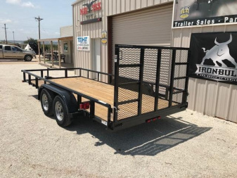 New RENTAL 2021 Top Hat Trailers MP 83"x16' Utility Trailer